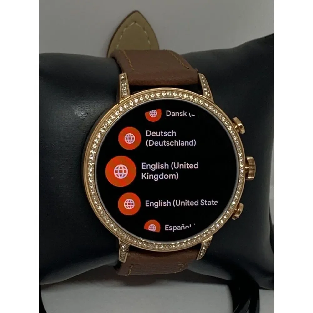 Fossil Gen 4 Authentic Digital Dial Smart Watch Custom Band FTW6011 QT774
